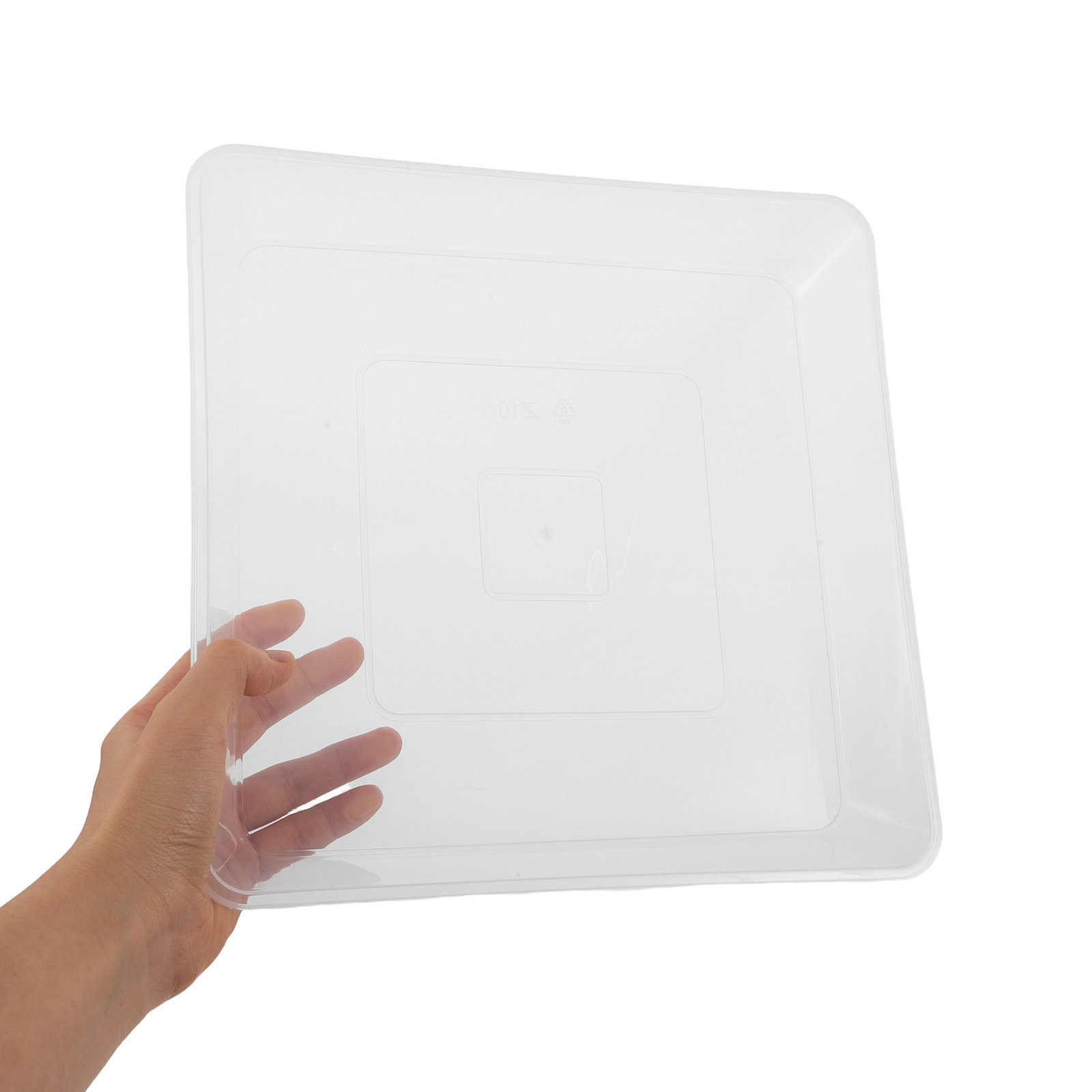 4Pcs Clear Square Plant Saucer - огляд і ціна Drip Tray Saucer